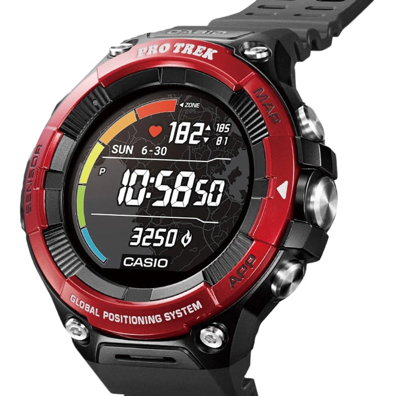Zegarek męski Casio Pro Trek Smartwatch WSD-F21HR -RDBGE